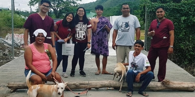 Vet Students get together to end rabies now!